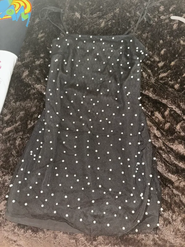 Pearl Dress Black - Image 6