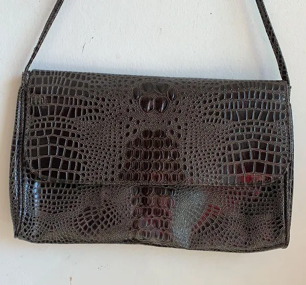 Vintage TJW by Mervyn’s Leather Bag - Image 2
