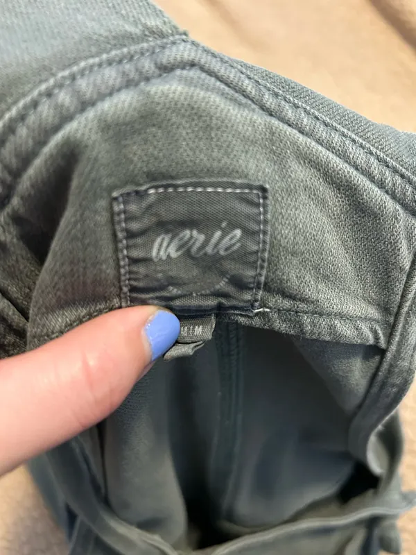 Aerie Women's Overalls in Olive - Image 5