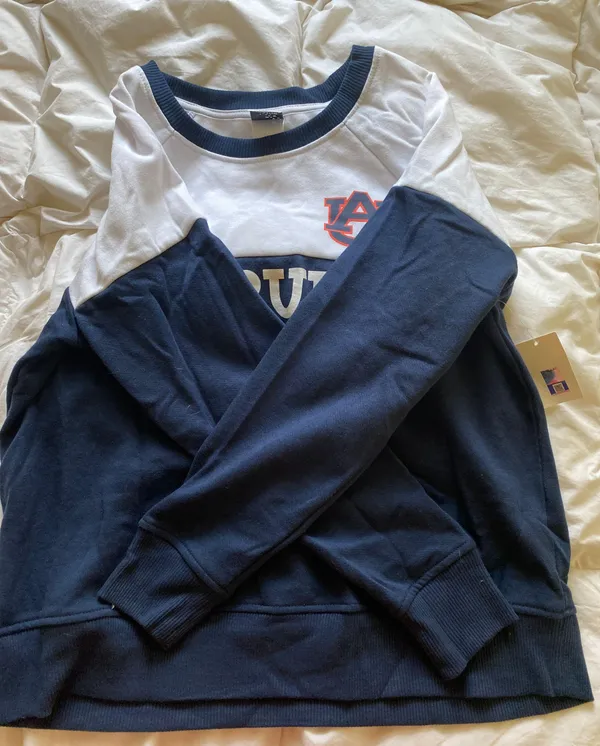 Vintage 90s AUBURN Crewneck - Image 3