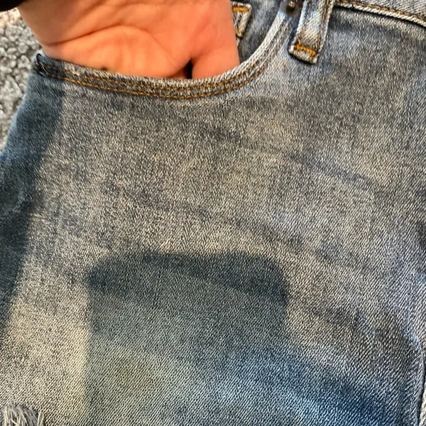 ✨Women’s Pearl denim Jean shorts - Image 4