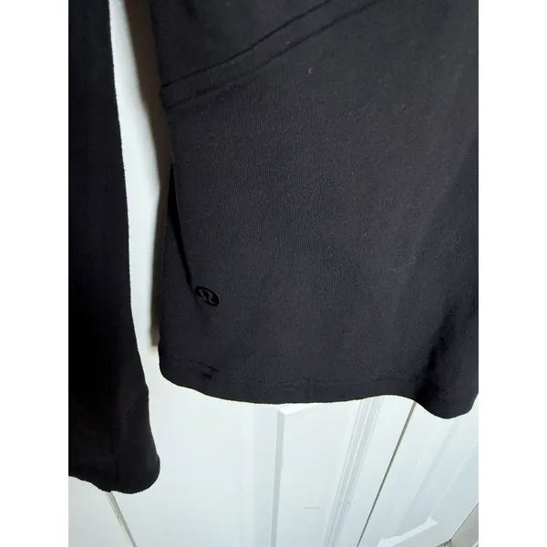 Lululemon Ready to Rulu Turtleneck Pullover Long Sleeve Shirt Top Black Size 6* - Image 8