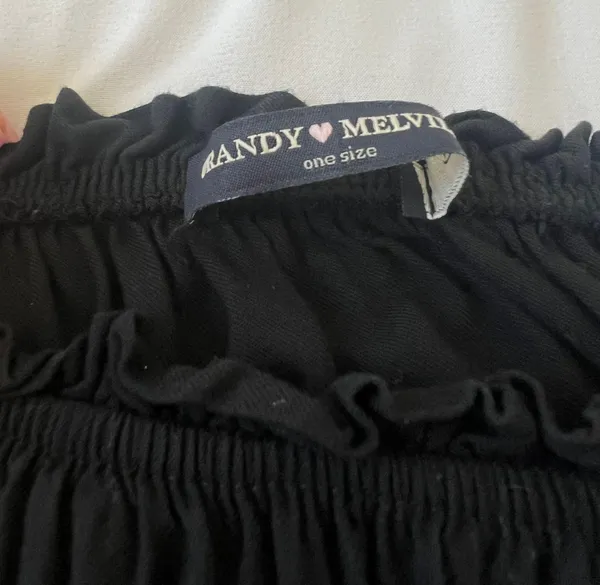 Brandy Melville Super Cute Off The Shoulder Romper - Image 3