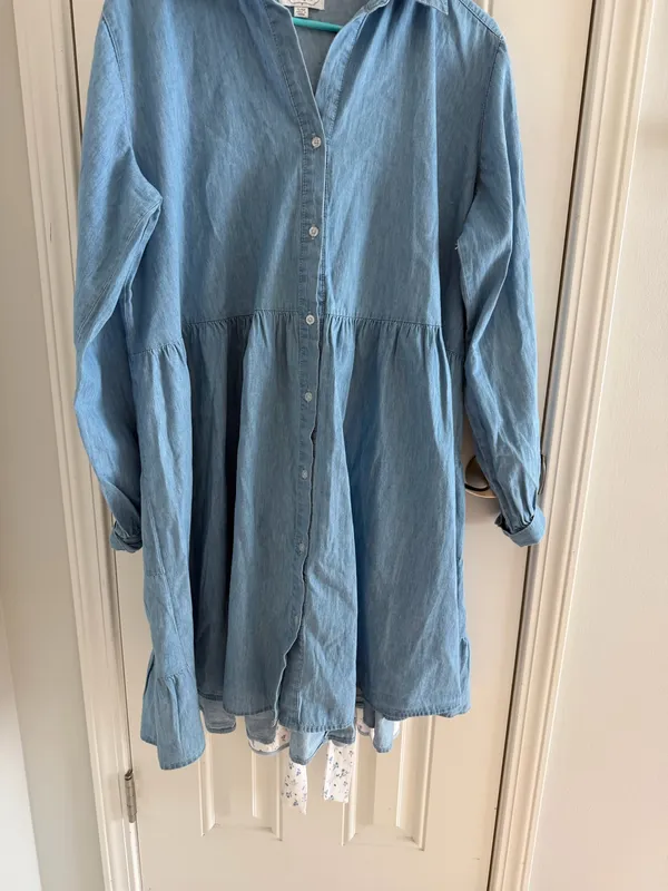 Mud Pie Dress Blue - Image 2