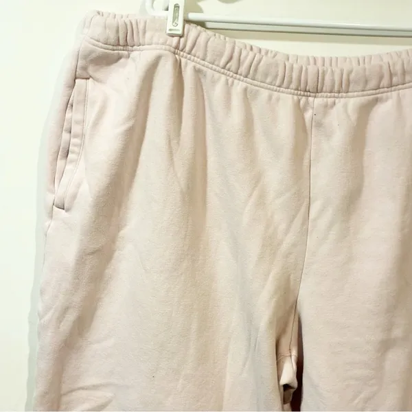 Skims Plus Size Pink Fleece Lined Pull On Sweatpants Size 4X‎ - Image 2