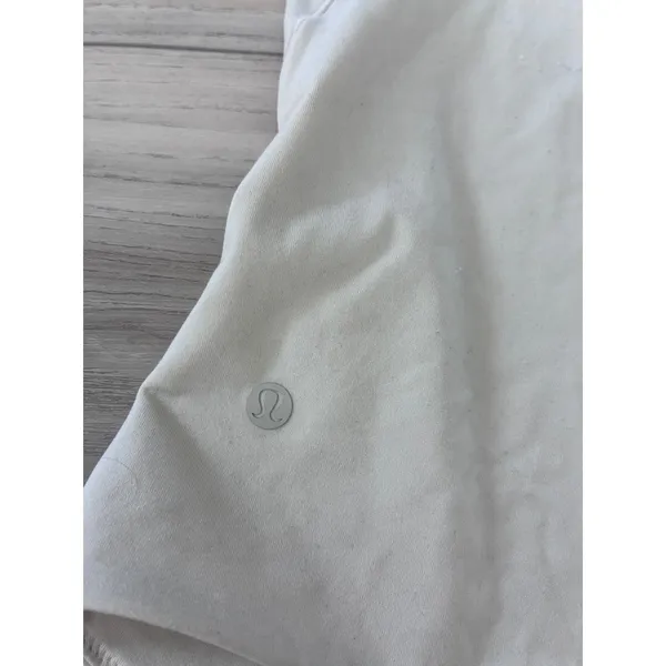 Lululemon Wundermost Ultra-Soft Nulu Square-Neck Bodysuit Cream Beige Large - Image 7