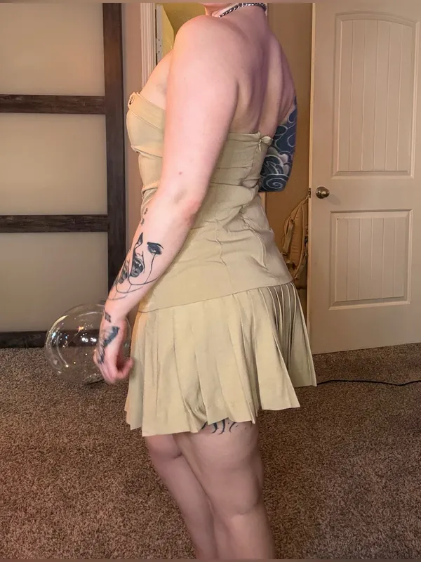 NWOT Maeve Anthropologie khaki dress - Image 2
