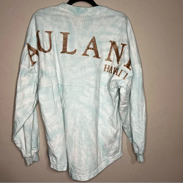 Spirit Jersey Disneyland Resort‎ Aulani Resort Tie-Dye Puff Print Iconic Shirt - Image 9