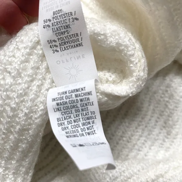 Aerie Offline Twist Front Sweater NWT XS Waffle Knit Ribbed Lounge Athleisure - Image 10