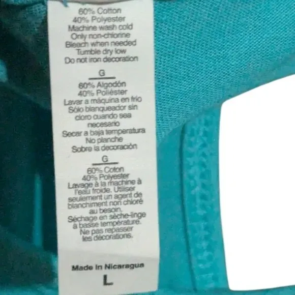 Next Level "Don't Breathe Near Me" Graphic Tank, Size Large - Image 4