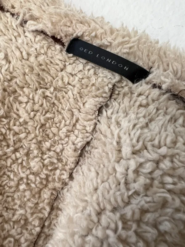 LF Shearling Aviator Jacket - Image 8