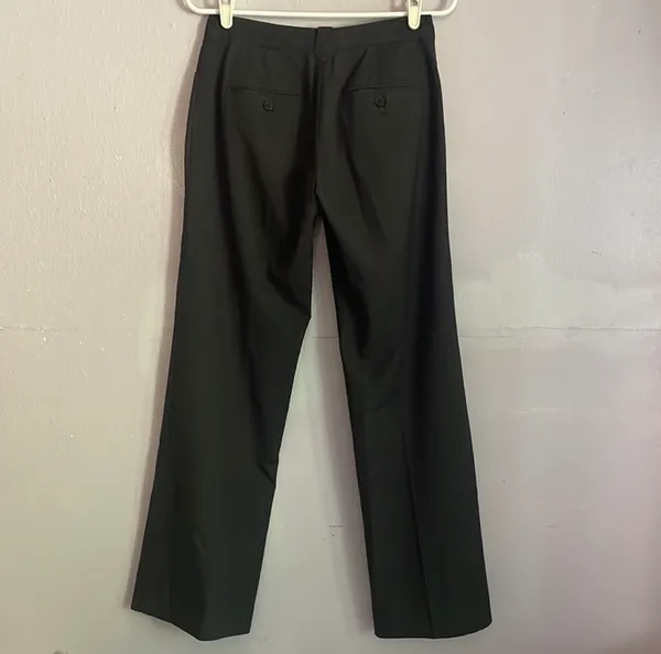 Express Charcoal Mid/Low-Rise Slacks - Image 4