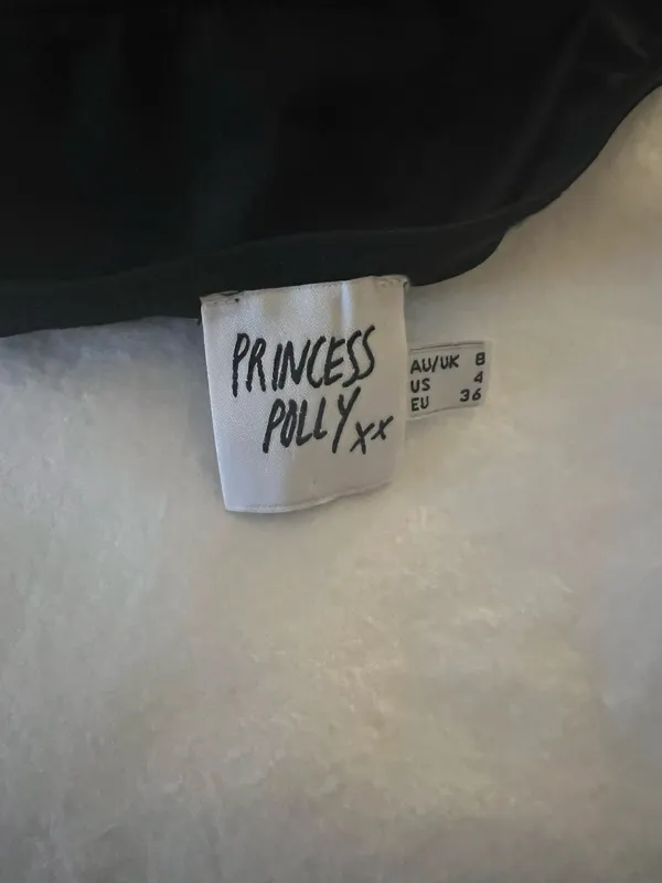 Princess Polly Dress Black 4 - Image 4