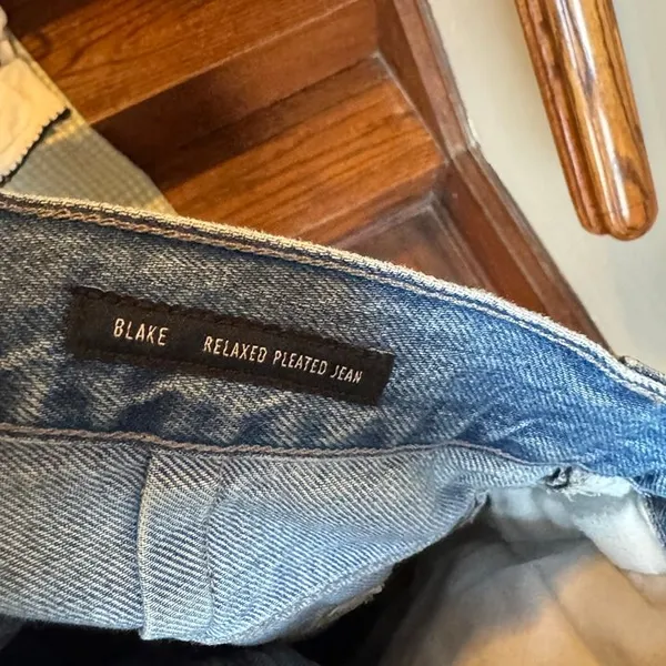 Edwin Blake Relaxed Pleated Jeans 29 - Image 7