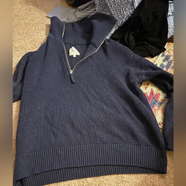 Aerie xs‎ blue sweater - Image 3