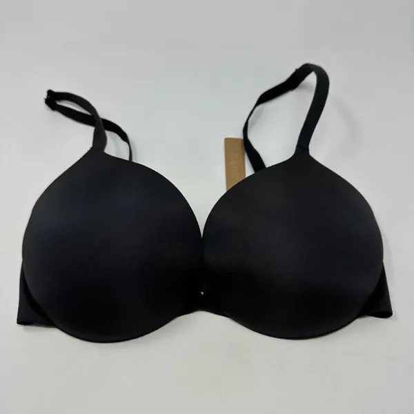 SKIMS NWT ultimate collection push up plunge bra 32DD onyx black‎ - Image 4