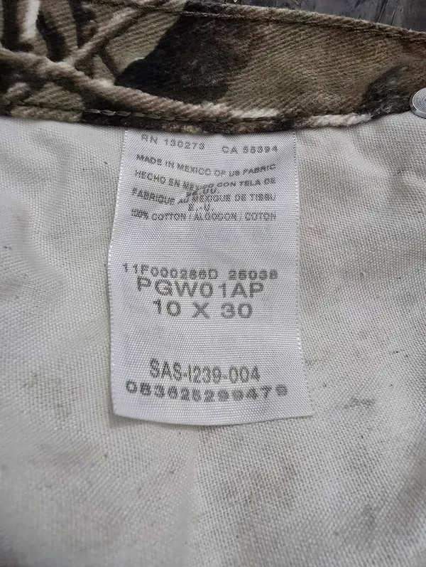 Wrangler Camo Hunting Pants Women's 10x30 Pro Gear Realtree Outdoor Tactical - Image 9