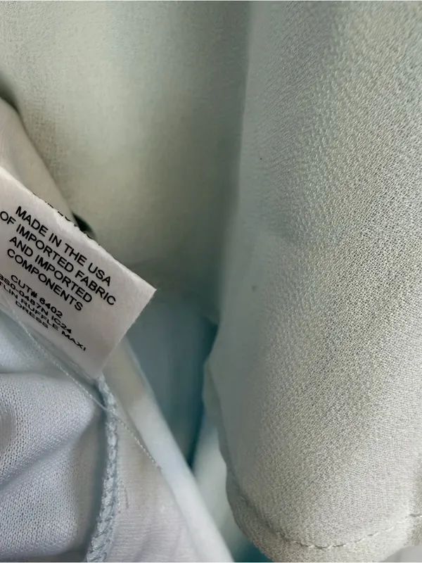 Show Me Your MuMu Light Blue Ruffle Maxi Dress - Image 10