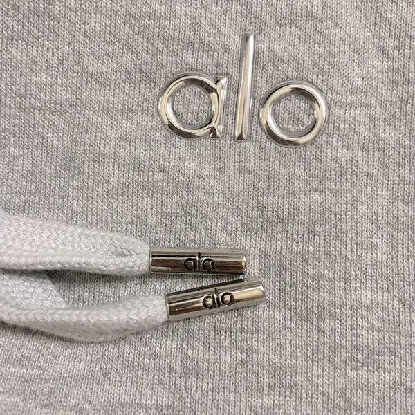 NWT Alo Yoga Accolade Hoodie Athletic Heather Grey Size S - Image 9