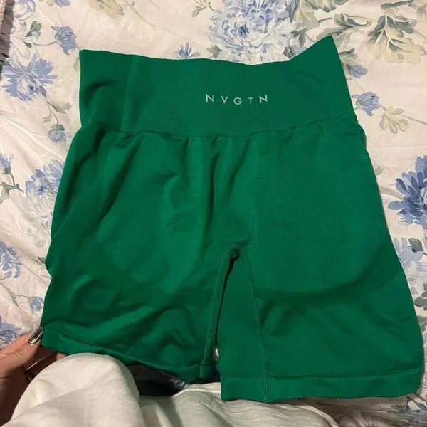 NVGTN Green Shorts - Image 2
