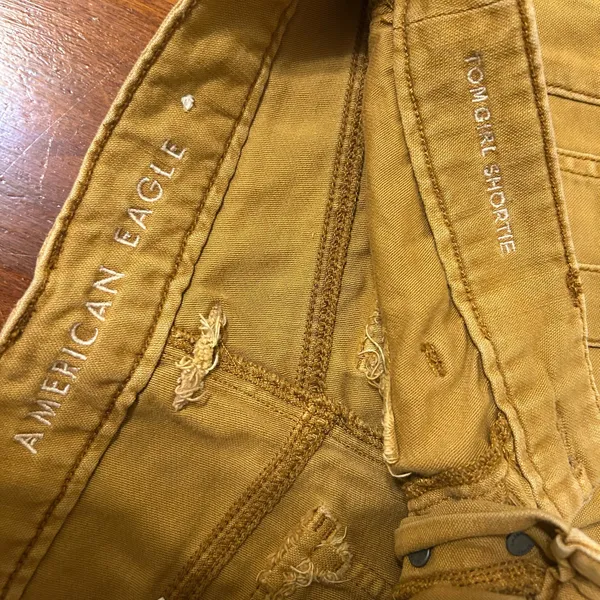 American Eagle Tomgirl Shortie Utility Shorts - Image 6