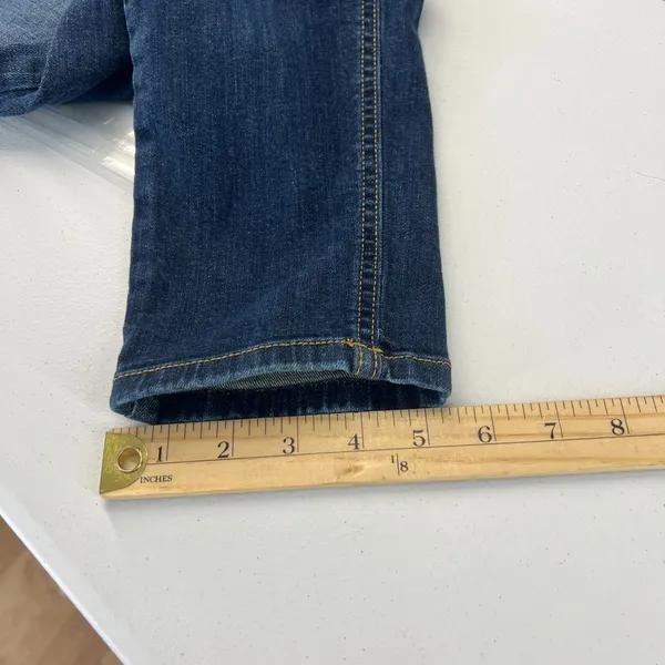 Free People Jeans Womens 28 Blue Medium‎ Wash Denim Cotton Stretch Skinny Leg - Image 15