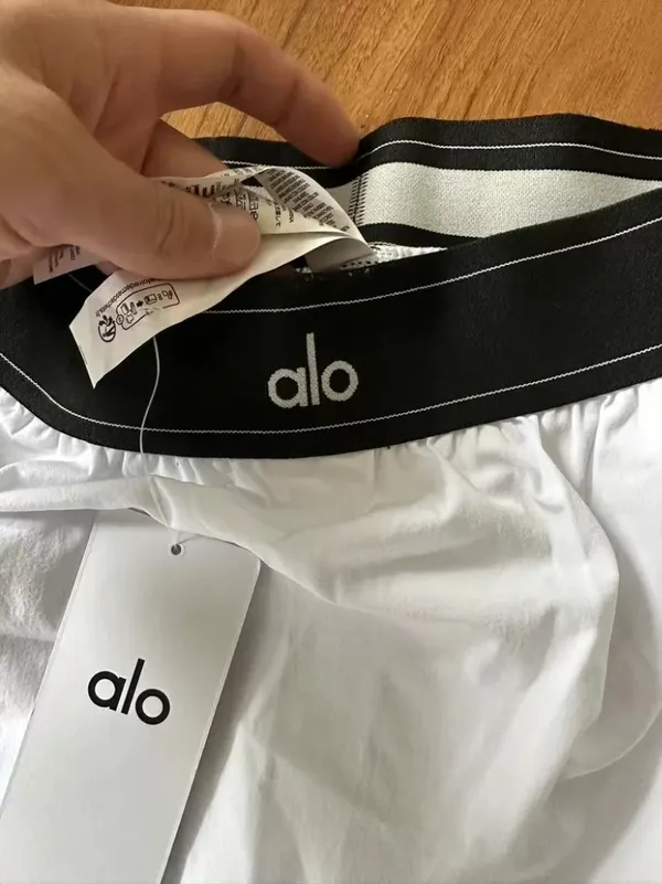 ALO YOGA White Sporty Mini Skirt, Size M - Image 4