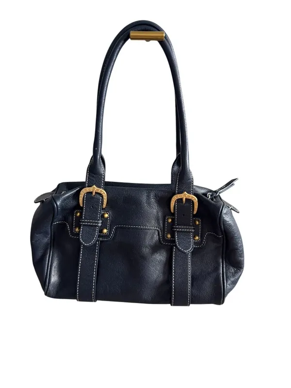 DOONEY & BOURKE Navy Blue Satchel Shoulder Handbag - Image 6