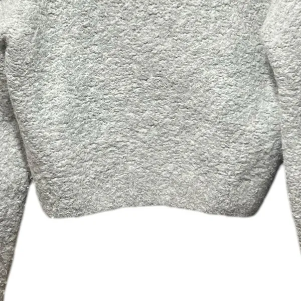 Aritzia Wilfred‎ Gwyneth Alpaca Wool Crop Quarter Zip Sweater O Ring Size XXS - Image 13