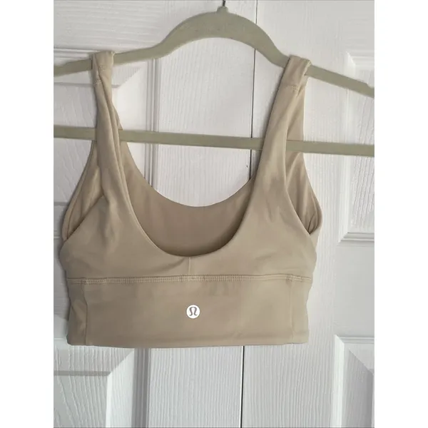 Lululemon Womens 2 Ivory Tan Seamless Bra‎ - Image 2