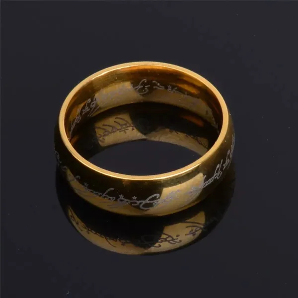 Gold Lord of the Ring Rings - Image 3