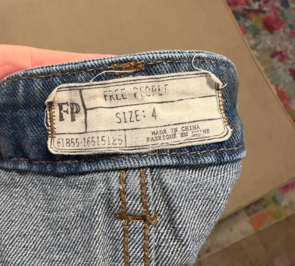 Free People Jean Skirt - Image 4