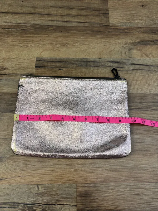 Marc Jacobs Neiman Marcus Target Collab Rose Gold Leather Clutch Evening Bag - Image 7