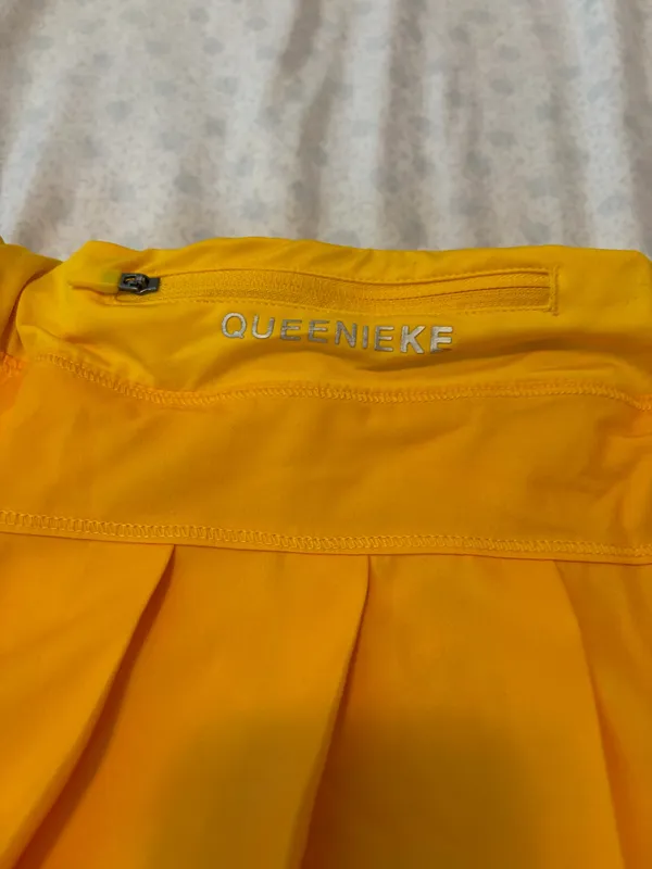 yellow athletic skirt - Image 2