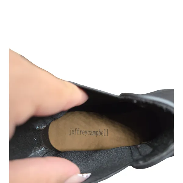 Jeffrey Campbell Black Cloudy Rain Boot Size: 7 - Image 5