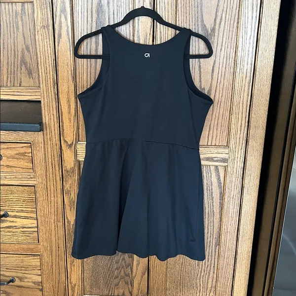 GapFit Athletic‎ Tank Dress Black Built In Shorts Large - Image 5