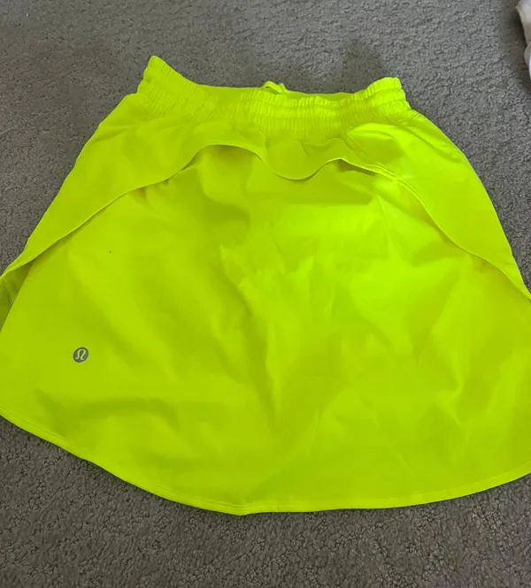 Lululemon Neon Yellow,  Skirt - Image 2