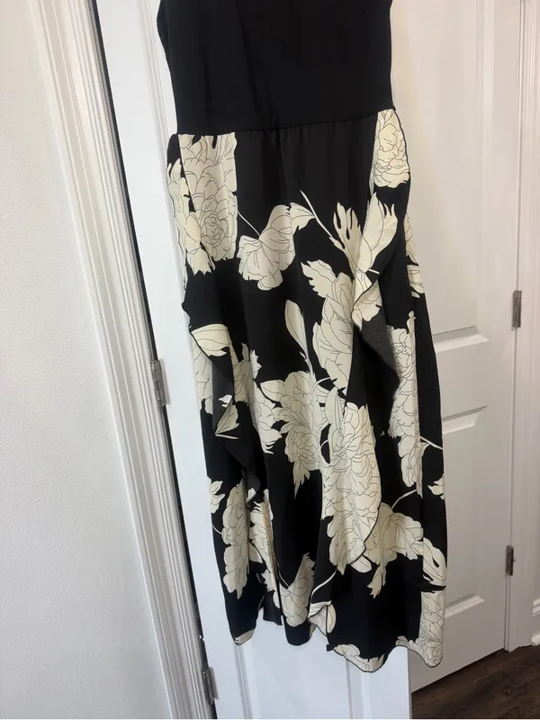 BTFBM sleeveless crewneck floral maxi dress - Image 8