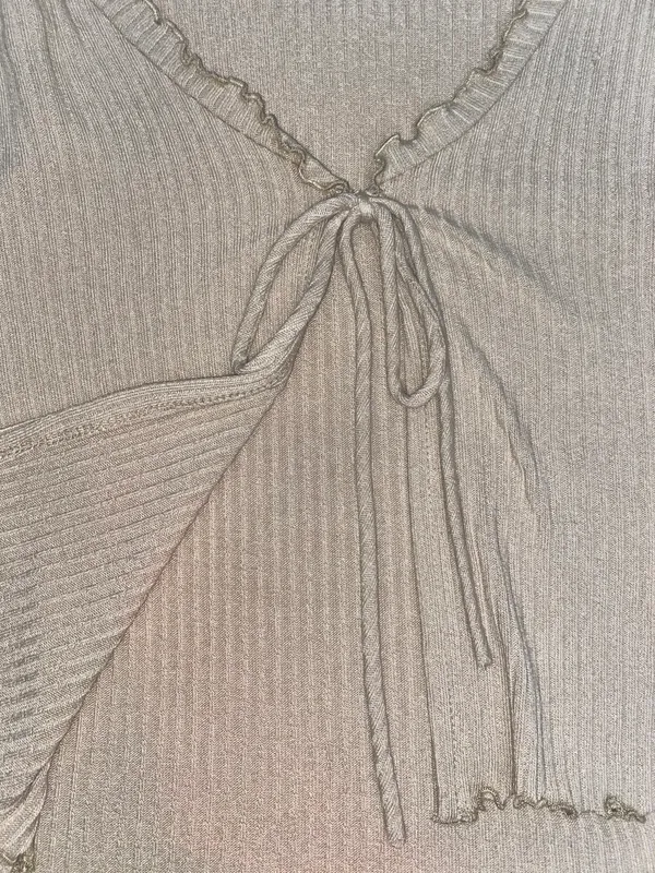 Gaze Long Sleeve Top Tan - Image 5