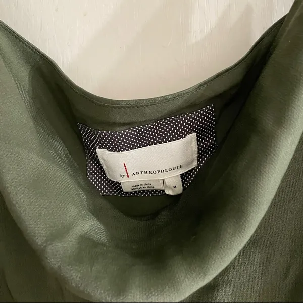 Anthropologie Maxi Green Dress - Image 4