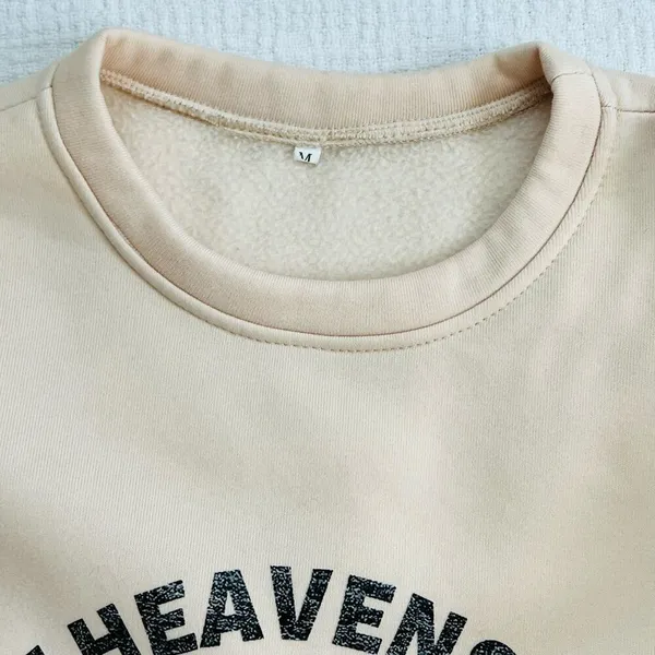 The Heavens Are Roaring Crewneck Sweater Medium M Warm Christian Graphic Apparel - Image 3