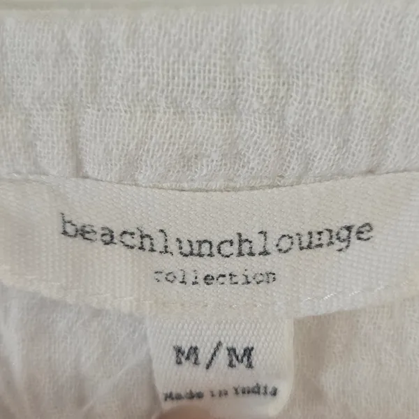 Women's Long Sleeve Top Size Medium Beachlunchlounge blouse - Image 2