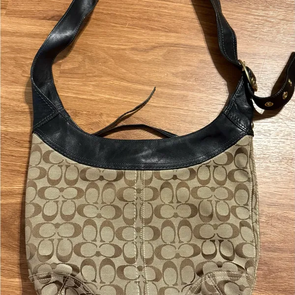 Coach Black and Brown Women's Bag - Image 2