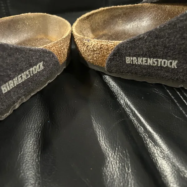 Birkenstock Women's Felt Clogs in Dark Gray - Image 5