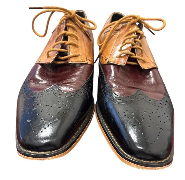 Stacy Adams Wingtip Oxford 9M TriColor Tinsley - Image 14