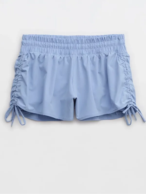 OFFLINE By Aerie Ruched‎ Hot Stuff Short Monaco Blue - Image 2