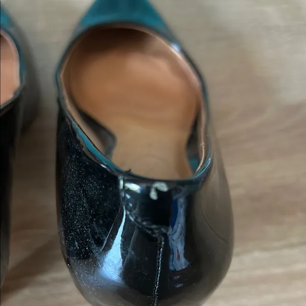 Corso Como Black Patent Leather Heels - Image 5