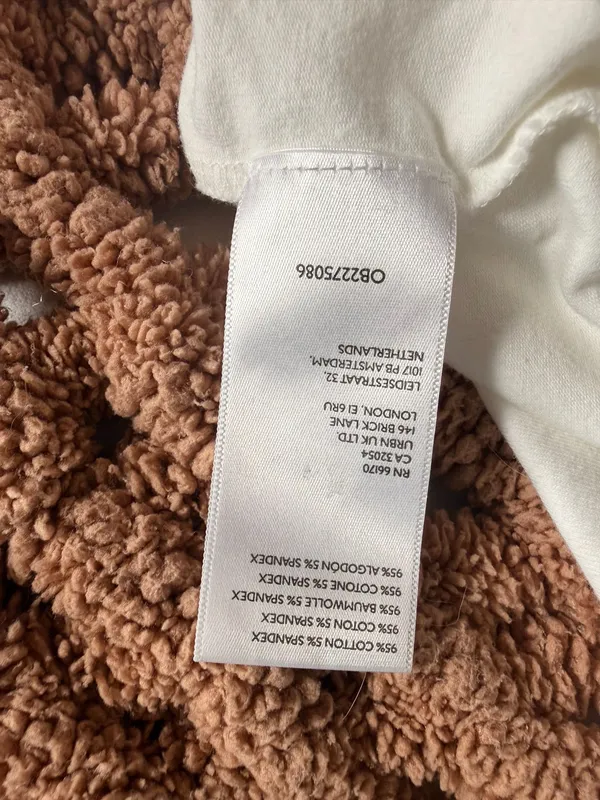 Anthropologie Pilcro Ivory Cotton Halter Top Wrap Front Size M - Image 4