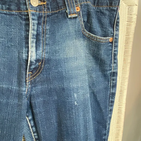 Levi's 525‎ Bootcut Jeans Women's 12M Medium Wash Stretch Denim - Image 5