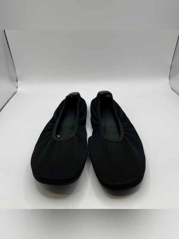 Reformation Marcadet knit ballet flat breathable black mesh upper minimalist 5.5 - Image 4